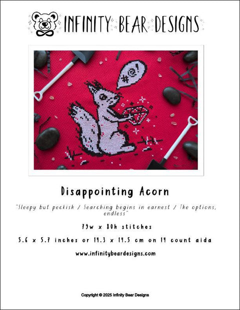 Disappointing Acorn (Infinity Bear Designs)