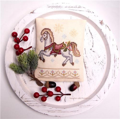 Christmas Carousel Horse (Samplers and Primitives)