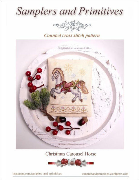 Christmas Carousel Horse (Samplers and Primitives)