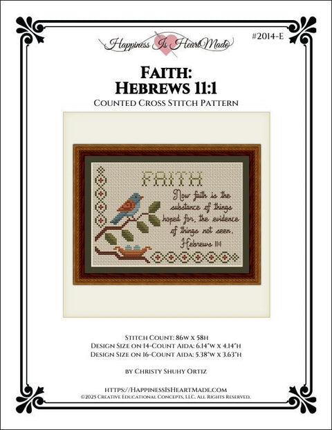 Faith: Hebrews 11:1 (Happiness is HeartMade)