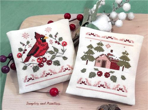 Christmas Cardinal (Samplers and Primitives)