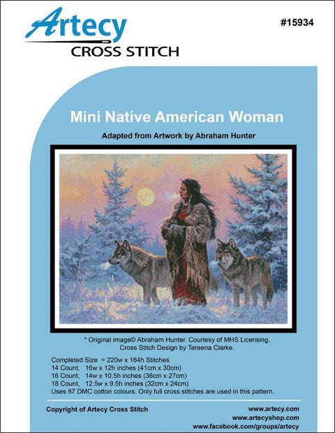 Native American Woman/Mini (Artecy)