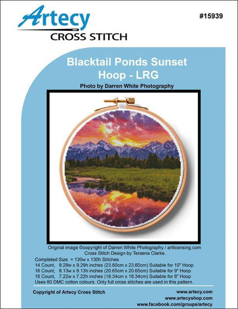 Blacktail Ponds Sunset Hoop/Large (Artecy)