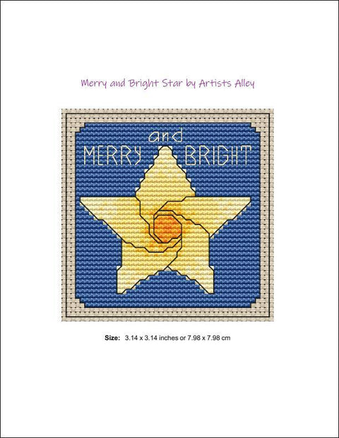 Merry and Bright Star (Artists Alley)
