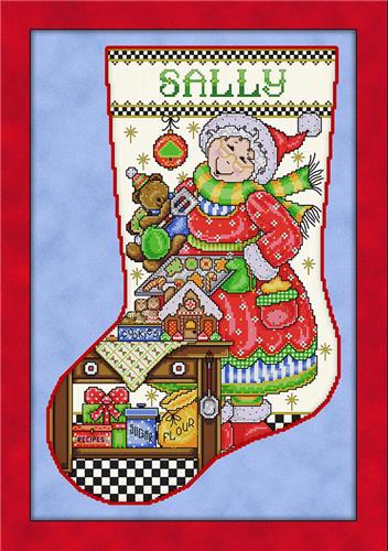 Mrs. Claus Stocking (Joan Elliott)