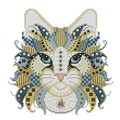 Colorful Cats - Cobweb (Kitty & Me Designs)