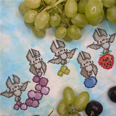 Tiny Fruit Bats (TheCozyDH Shop)