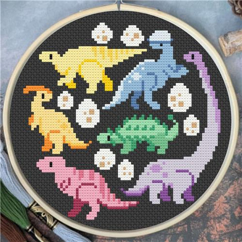 Pastel Dinosaurs (TheCozyDH Shop)