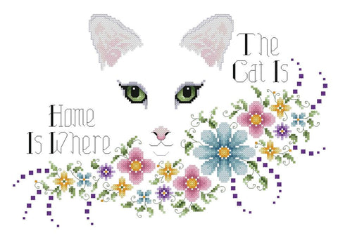 Home Is Where The Cat Is (Kitty & Me Designs)