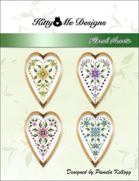 Floral Hearts (Kitty & Me Designs)
