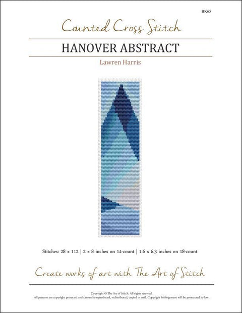 Hanover Abstract/Bookmark (Art of Stitch)
