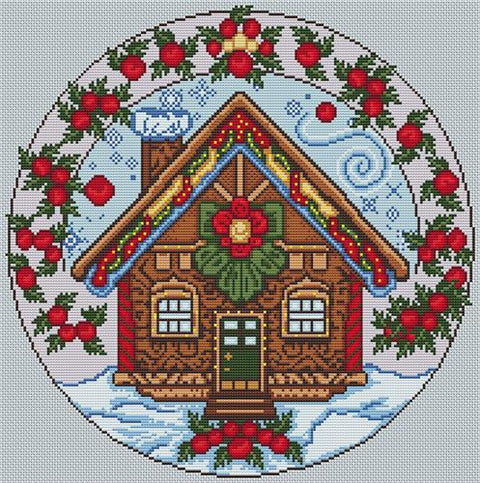 Gingerbread Wreath (Artists Alley)