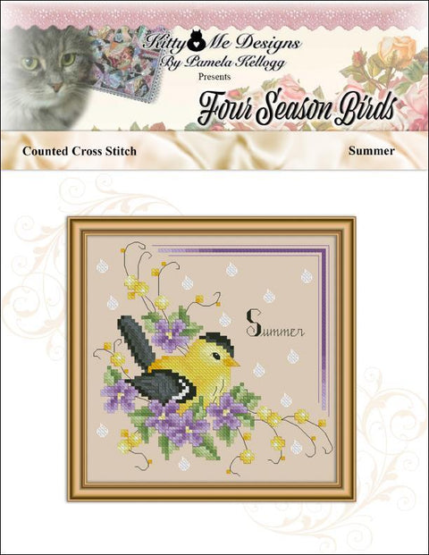 Four Season Birds Summer (Kitty & Me Designs)