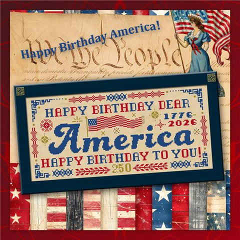 Happy Birthday America! (Calico Confectionery)