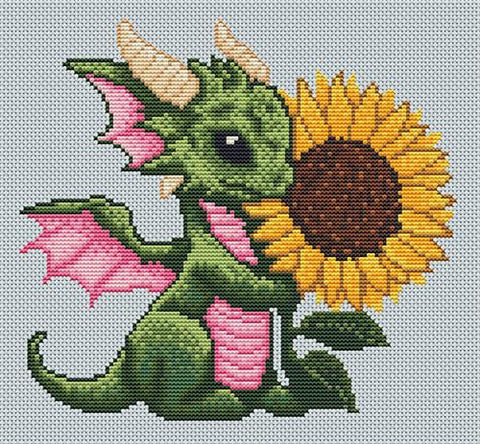 Sunflower Dragon (Artists Alley)