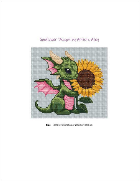 Sunflower Dragon (Artists Alley)