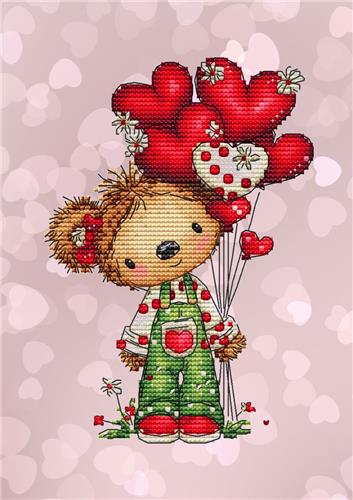 Balloons Bear (Les Petites Croix De Lucie)