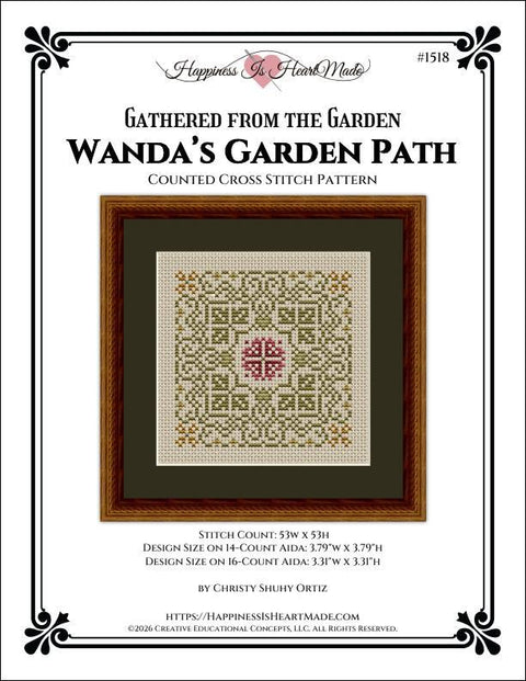 Wanda's Garden Path (Happiness is HeartMade)