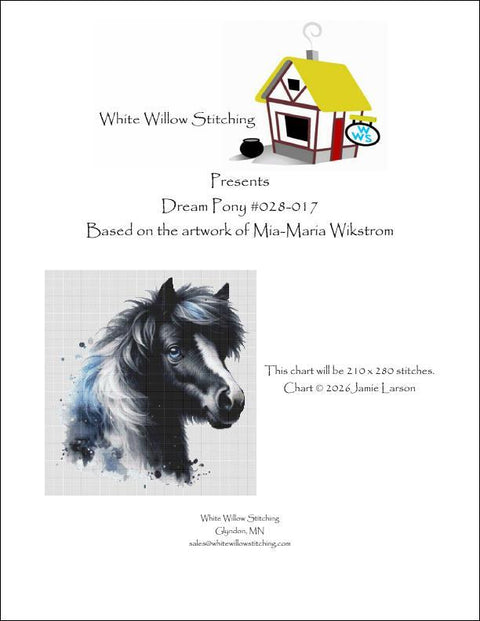 Dream Pony (White Willow Stitching)