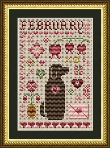 Dog Days Collection - February Dog (Happiness is HeartMade)