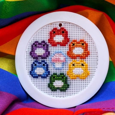 Rainbow Frogs (TheCozyDH Shop)