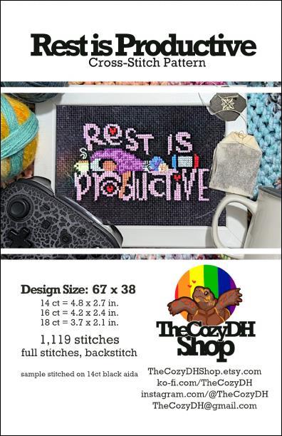 Rest is Productive (TheCozyDH Shop)