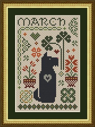 Dog Days Collection - Scottie March Dog (Happiness is HeartMade)
