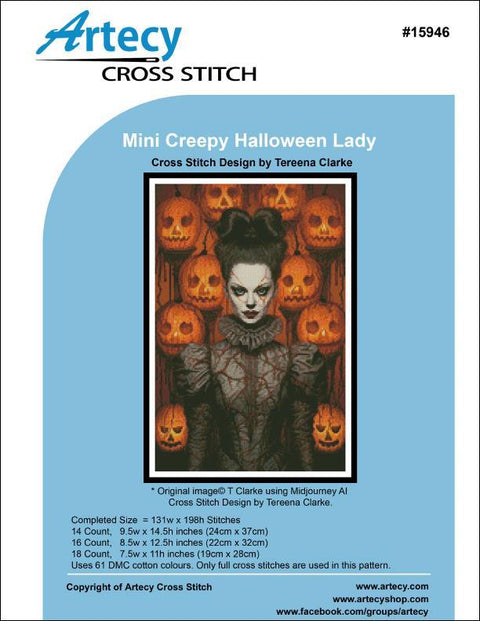 Creepy Halloween Lady/Mini (Artecy)