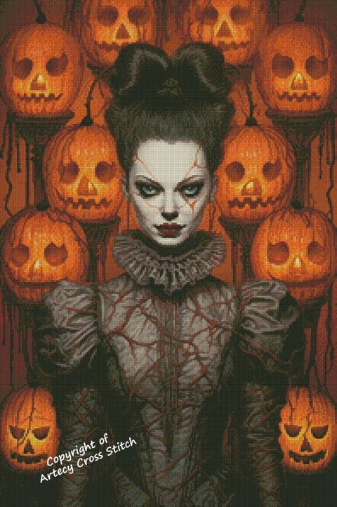 Creepy Halloween Lady (Artecy)