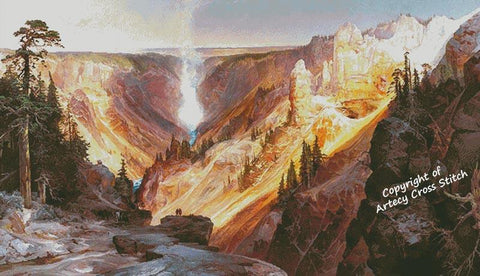 Grand Canyon of the Yellowstone/Large (Artecy)