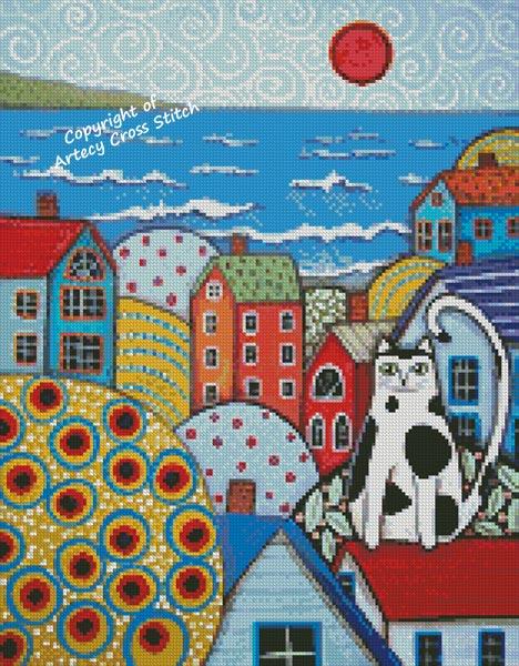 Seaside Cat/Mini (Artecy)