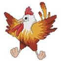 Cute Rooster (Cross Stitch Wonders)