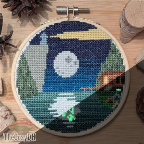 Cabin on the Water (TheCozyDH Shop)