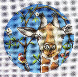 Curious Giraffe Ornament