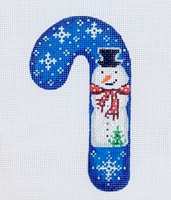 Snowman Candy Cane  