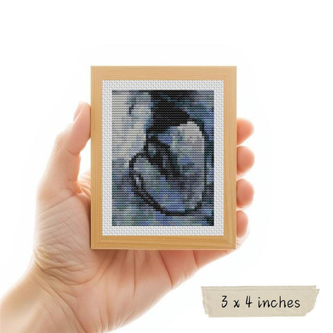 Blue Nude/Miniature (Art of Stitch)