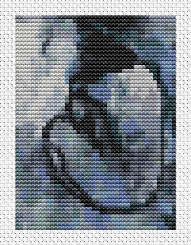 Blue Nude/Miniature (Art of Stitch)