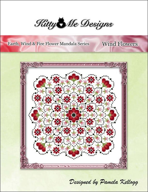 Colorful Mandalas Wind Flowers (Kitty & Me Designs)