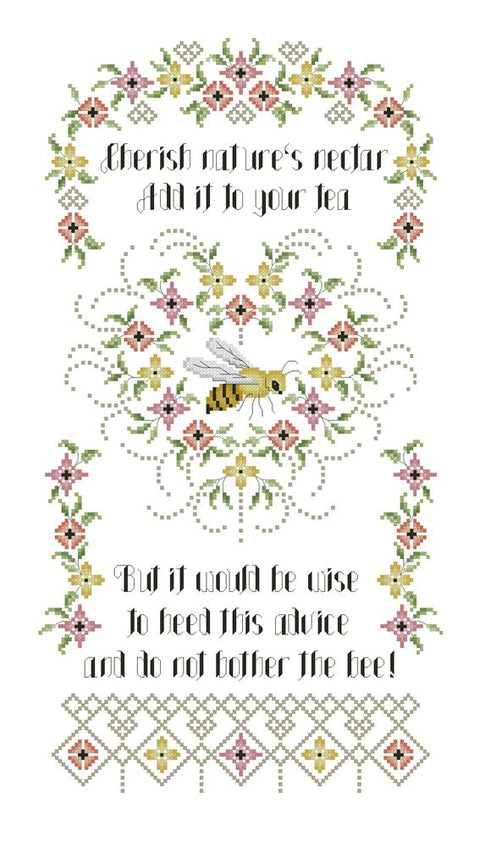 Do Not Bother The Bee Sampler (Kitty & Me Designs)