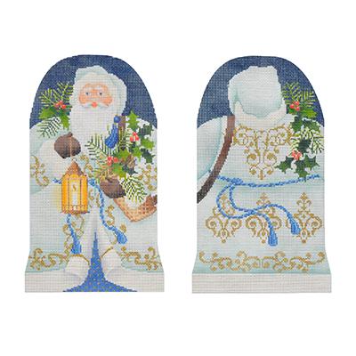 Two-Sided Woodland Father Christmas