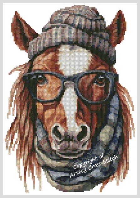 Hipster Horse (Artecy)