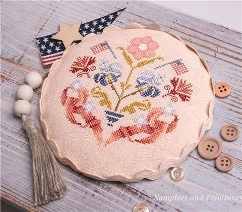 Freedom Flowers (Samplers and Primitives)