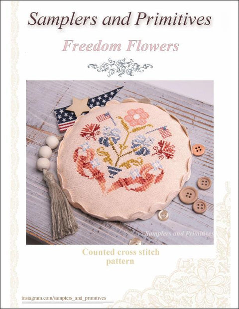 Freedom Flowers (Samplers and Primitives)