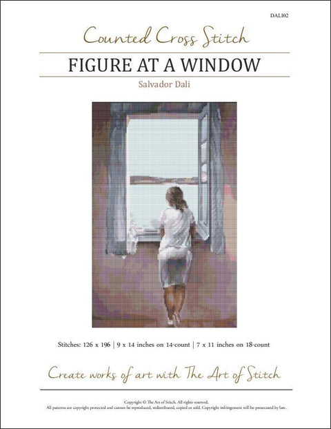 Figure at a Window (Art of Stitch)