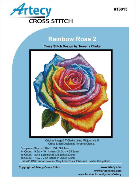 Rainbow Rose 2 (Artecy)