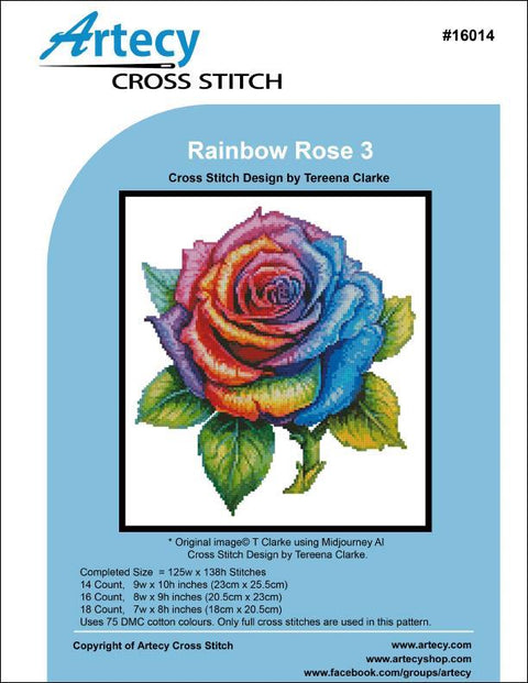 Rainbow Rose 3 (Artecy)