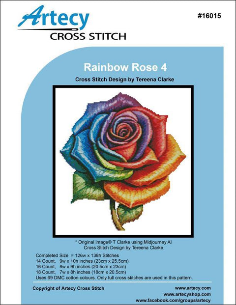 Rainbow Rose 4 (Artecy)