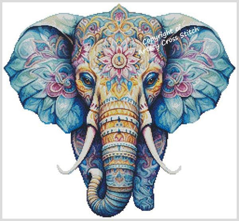 Elephant Mandala 2/Large (Artecy)