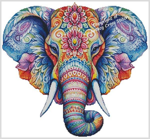 Elephant Mandala 3/Large (Artecy)