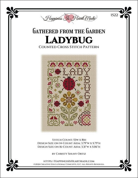 Ladybug - Gathered from the Garden (Happiness is HeartMade)